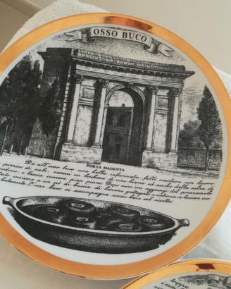 Piatto Fornasetti "Osso buco"