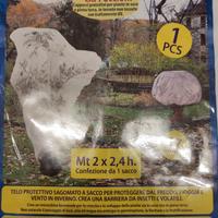 Telo di protezione a sacco per piante 2x2,4.