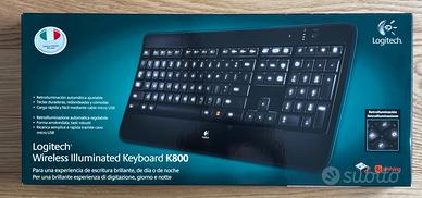 Logitech K800 Wireless Illuminated Keyboard ITA