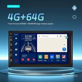 Autoradio android 7'' POLLICI DOPPIO DIN