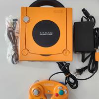 🍊 Nintendo GameCube  Orange DOL-001 - Set Co