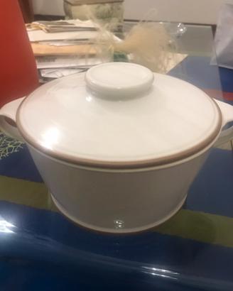 Zuppiera anni ‘90 ceramica grès - Bucci Ceramiche