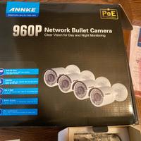 Kit Telecamere Videsorveglianza ANNKE - 4CH PoE HD