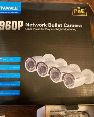 Kit Telecamere Videsorveglianza ANNKE - 4CH PoE HD