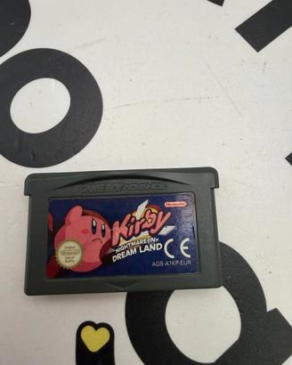kirby Nightmare in dreamland Nintendo gba 