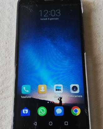 Huawey Mate 10 Lite 4/64 con cover
