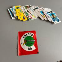 130 FIGURINE CALCIO FLASH 1989 + BUSTINA SIGILLATA