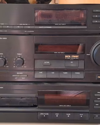 technics su x933 amplificatore + radio AM FM +  cd