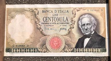 Stampa poster centomila lire