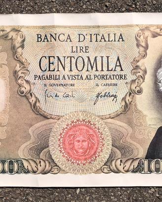 Stampa poster centomila lire
