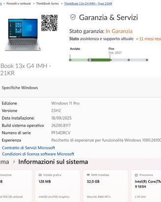 Lenovo ThinkBook 13x G4 IMH