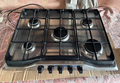 Piano cottura a gas 4 fuochi