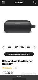 Diffusore Bose SoundLink Flex Bluetooth