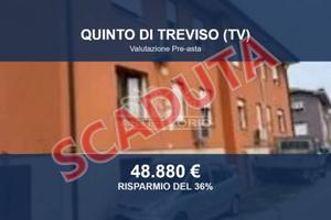 Immobile in asta di 84 m² con box auto a Quinto di
