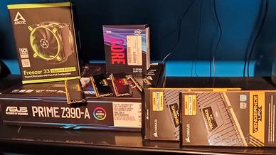 Build PC: CPU,MB,RAM,scheda video, dissipatore 