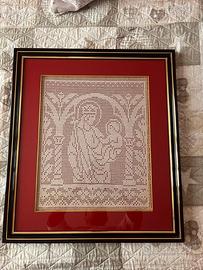Quadro uncinetto fatto a mano