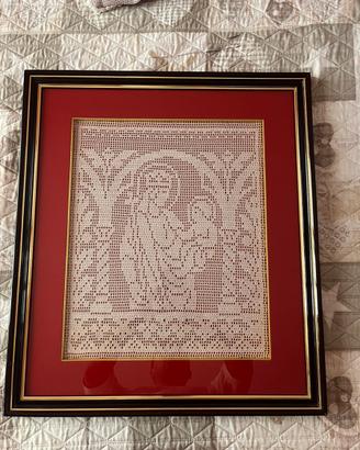 Quadro uncinetto fatto a mano