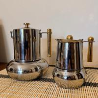Set 2 caffettiere moka Lavazza Principessa vintage