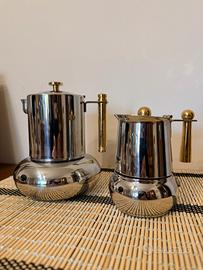 Set 2 caffettiere moka Lavazza Principessa vintage
