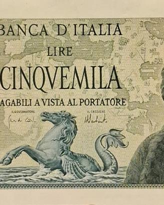 5000 Lire Italiane Cristoforo Colombo FDS