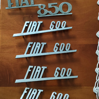 Fregi , originali Fiat 600, 750 ,850,1300,1500