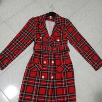 Abito giacca tartan