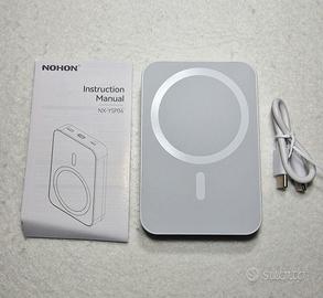 PowerBank 10000mAh MagSafe, Apple e Android, NUOVA