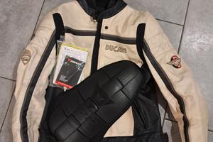 Giacca moto ducati pelle