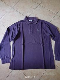  Polo Lacoste a maniche lunghe da uomo