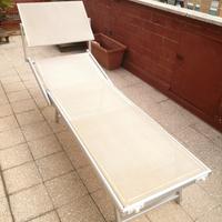 Lettino professionale da giardino 