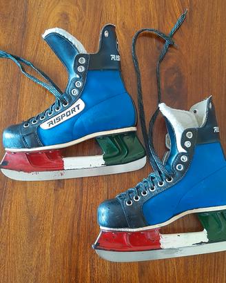 Pattini hokey ghiaccio vintage