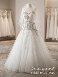 abito sposa principessa sirena nuovo