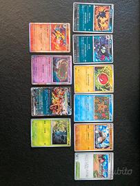 Carte Pokemon mix nuove