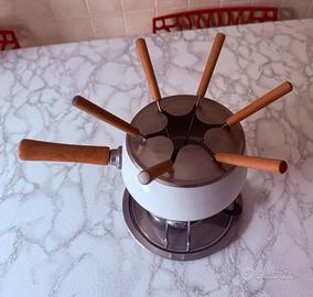 Set per fonduta in ceramica 6 persone