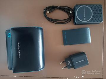Astuccio con caricabatterie Piquadro 