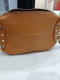 borsa tracolla trussardi jeans originale