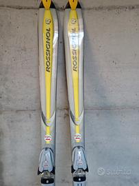 Sci Rossignol + attacchi h. 160