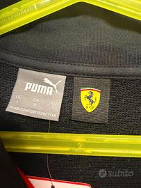 Felpa Nera Puma Ferrari