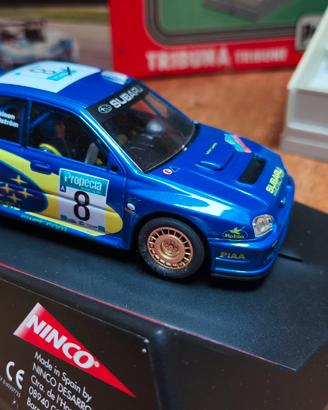 Slot car Ninco Subaru WRC 