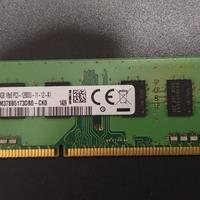 Banco di Ram memoria dimm 4gb dd3 samsung  