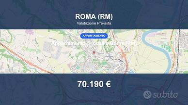 Immobile in asta di 67 m² a Roma