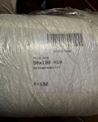 Materasso 90x190, Alto 10 cm- Waterfoam, Aloe Vera