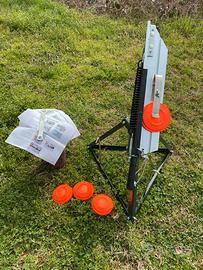 Lancia piattelli a molla – Struttura in acciaio