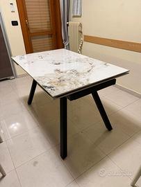 TAVOLO MARMORE moderno allungabile