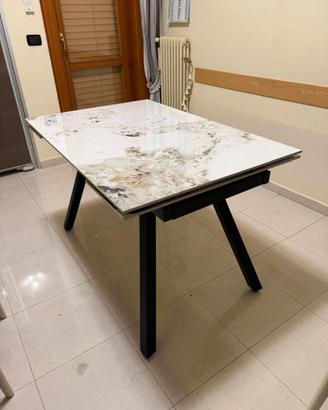 TAVOLO MARMORE moderno allungabile