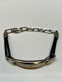 Bracciale Breil acciaio e gomma