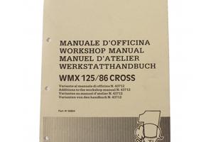 Manuale in PDF officina Cagiva WMX 125 Cross 1986 