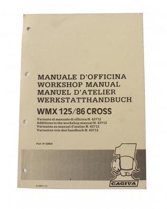 Manuale in PDF officina Cagiva WMX 125 Cross 1986 