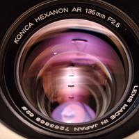KONICA TELE HEXANON AR 135 mm f 2,5 