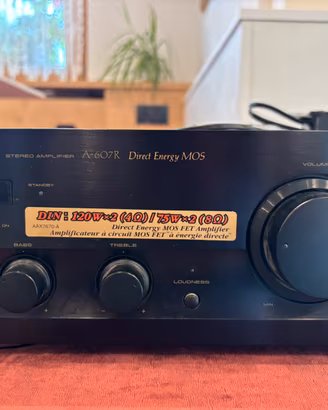 Amplificatore stereo integrato pioneer A-607R